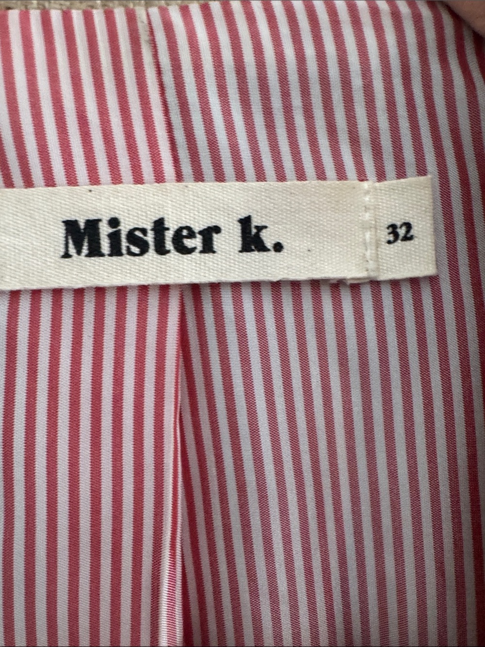 Mister K Paris - Women's Tailored Tan Blazer Jacket - Picture 4 of 8
